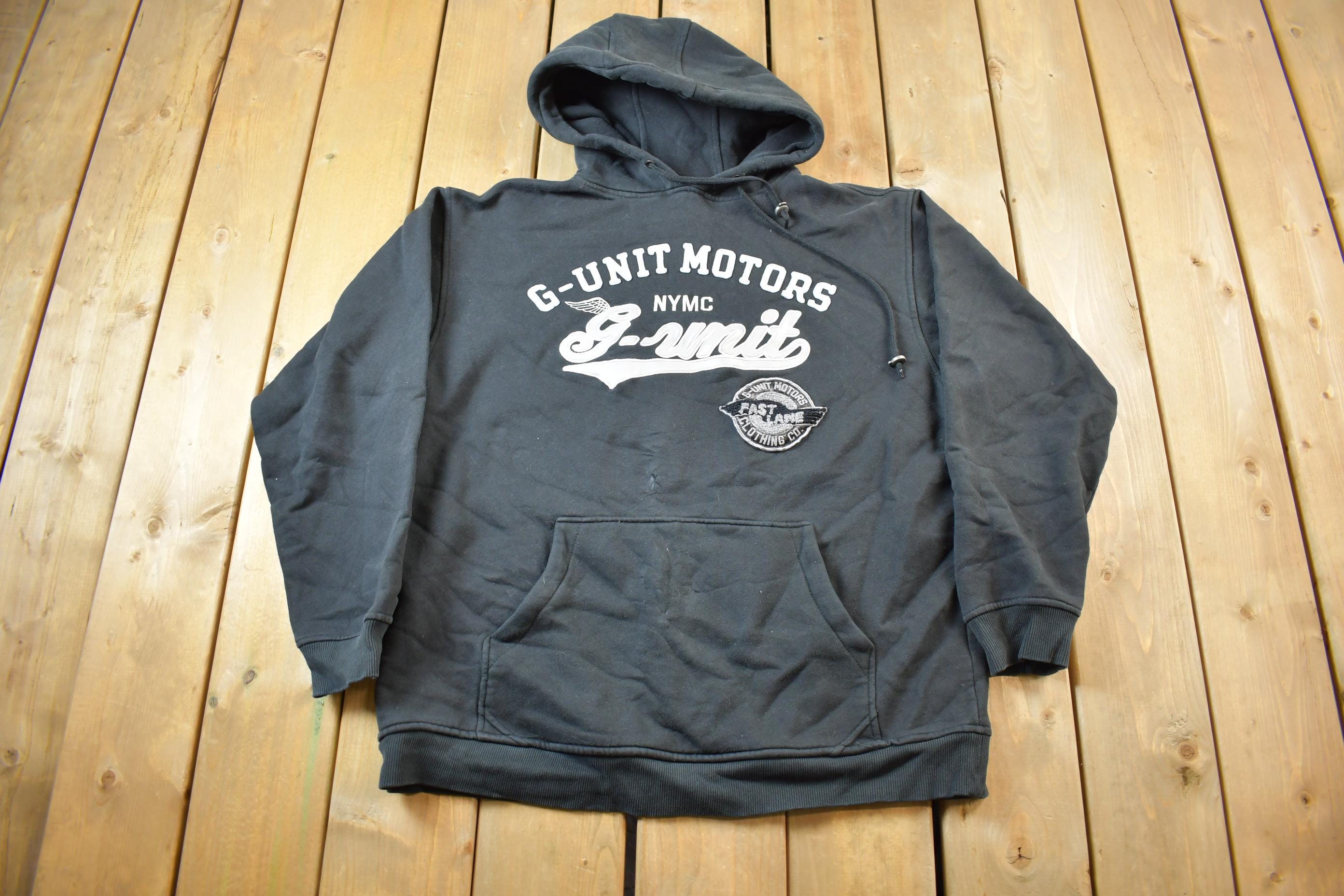 Vintage 1990s G-Unit Motors Embroidered Hoodie