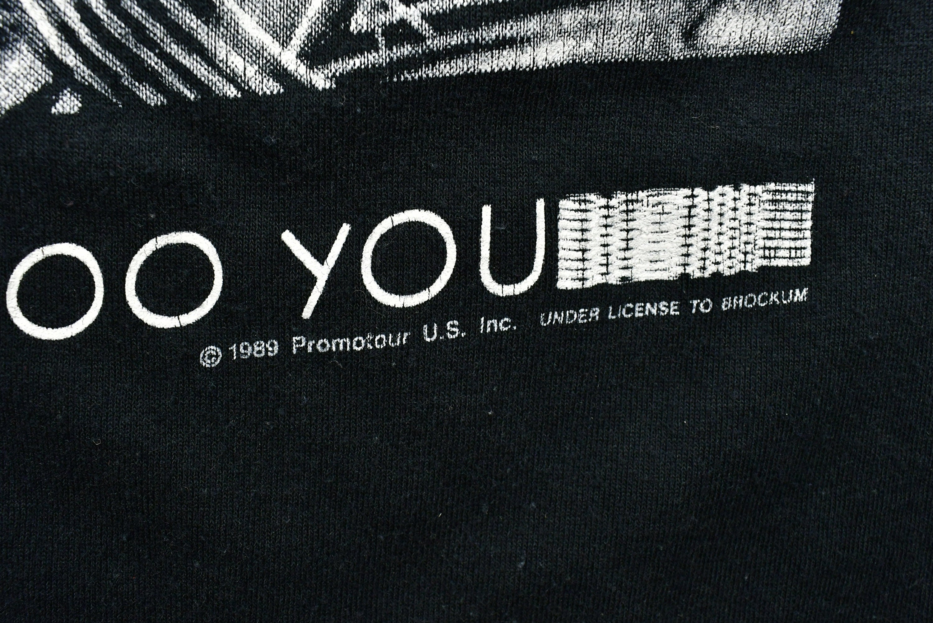 Vintage 1989 The Rolling Stones Tattoo You Band T-Shirt