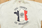 Vintage 1990s USA - France Crewneck Sweatshirt