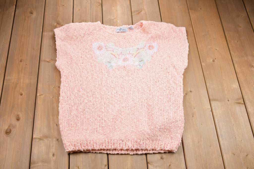 Vintage 1990s Maggie Lawrence Knitted Sweater Vest