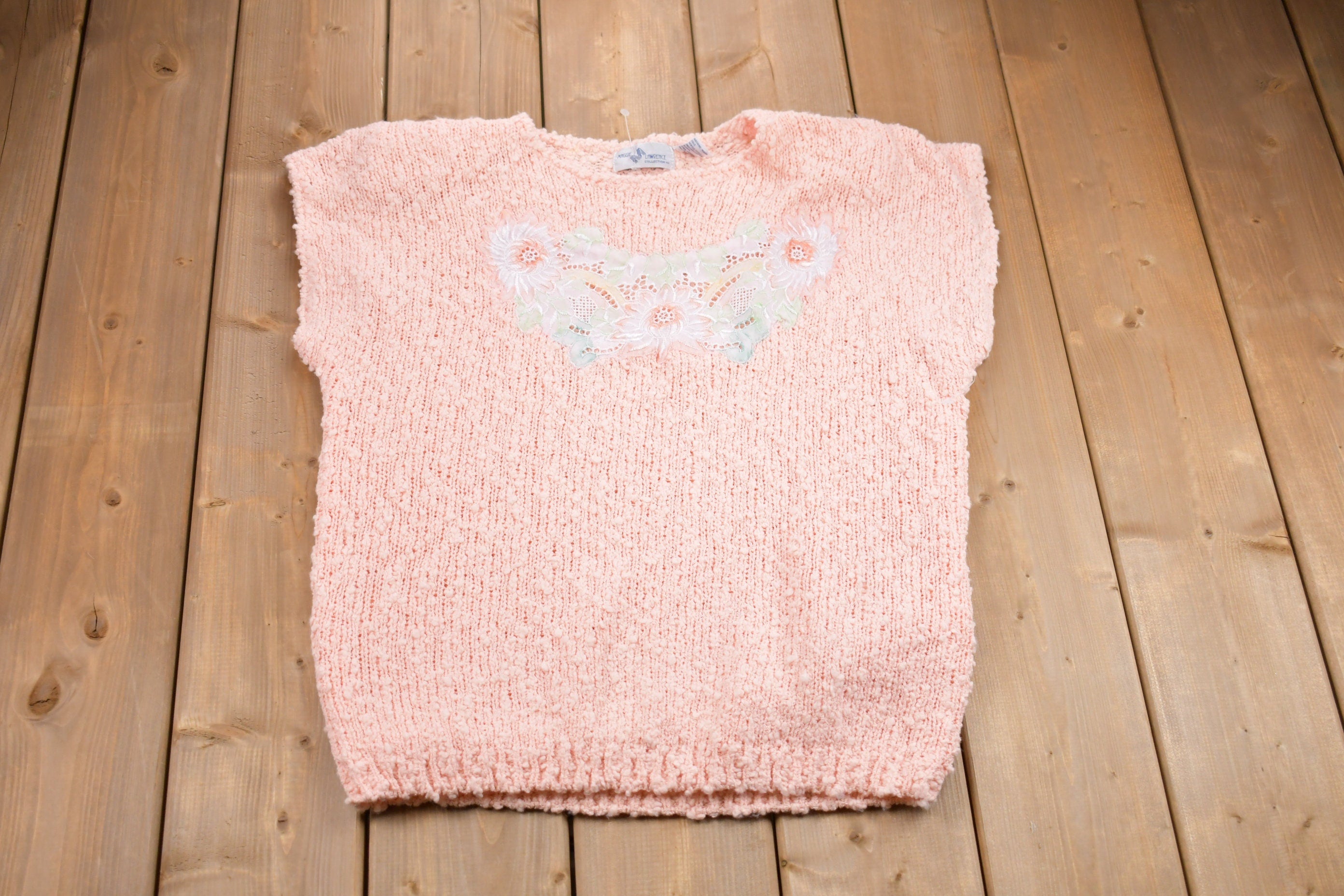 Vintage 1990s Maggie Lawrence Knitted Sweater Vest