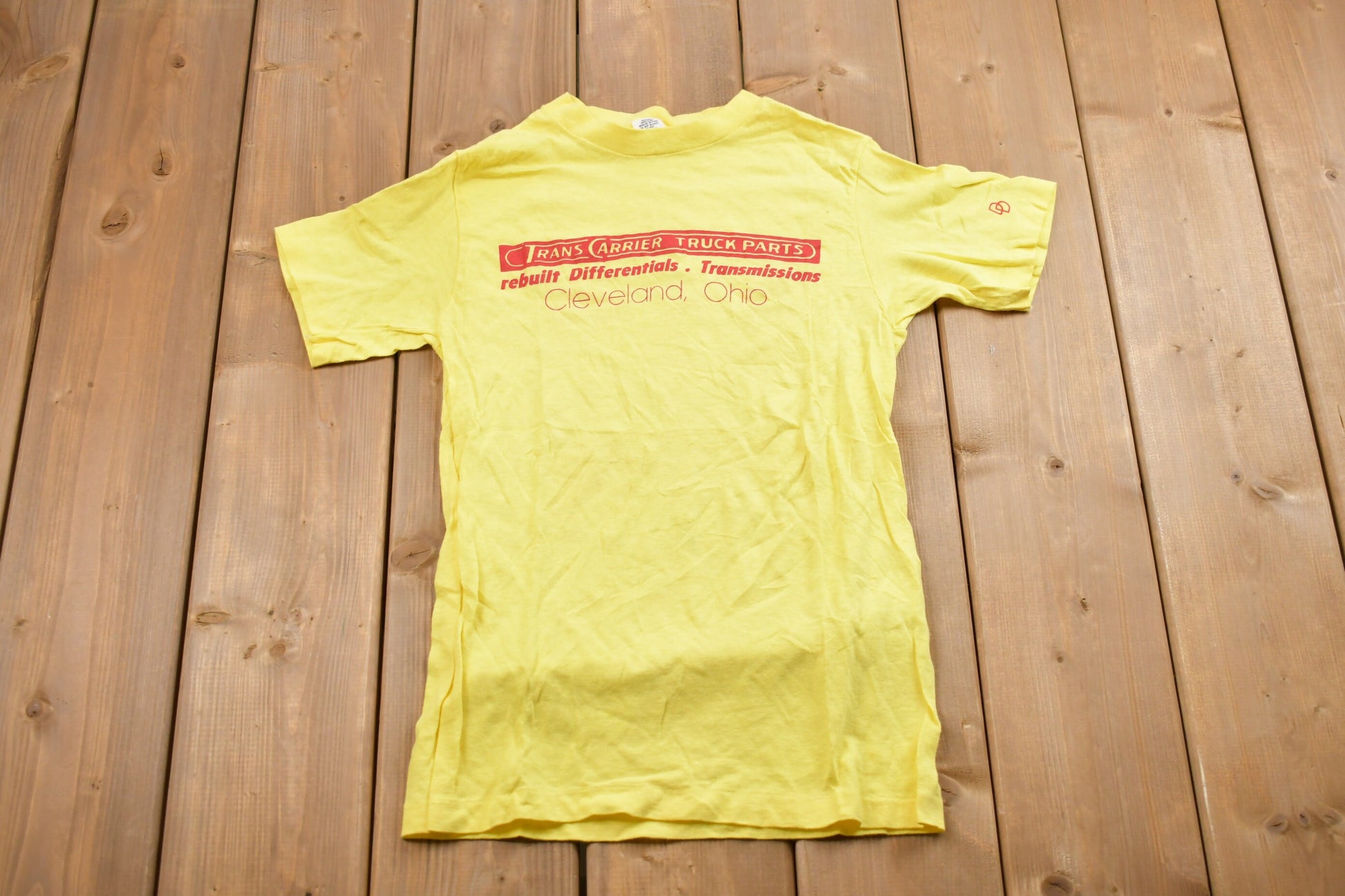 Vintage 1970s Trans Carrier Truck Parts T-Shirt