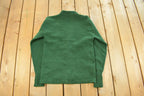 Vintage 1950s Bristol Collegiate Sportswear Knit Cardigan Sweater Men's Medium