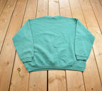 Vintage 1990s Hanes Her Way Blank Crewneck Sweatshirt Made In USA