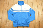 Vintage 1990s Speedo Full Zip Sweater Striped Jacket