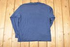 Vintage Y2K Nike Centre Swoosh UNH Hockey Graphic Print Crew Neck Shirt Men's M