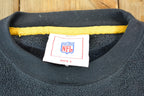 Vintage 1990s Pittsburgh Steelers NFL Crewneck Fleece Sweatshirt Mens L