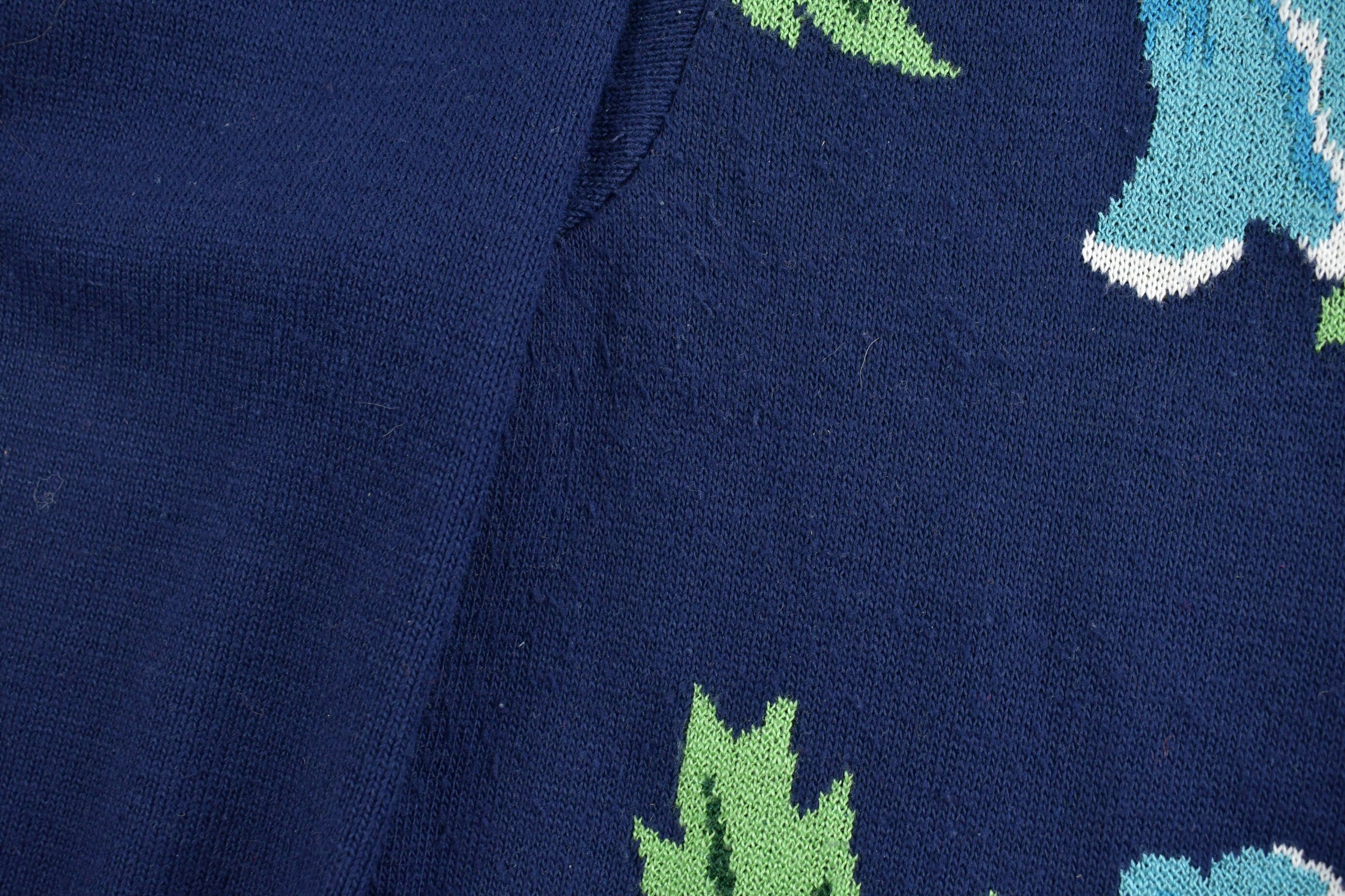 Vintage 1990s Alfred Dunner Floral Knitted Crewneck Sweater