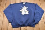 Vintage 1990s Angel Embroidered Crewneck