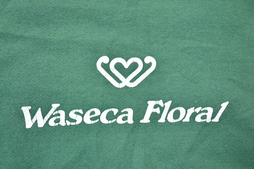Vintage 1990s Lee Heavyweight Waseca Floral Crewneck Sweatshirt