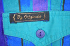 Vintage 1980s Ty Originals Abstract Button Up Shirt