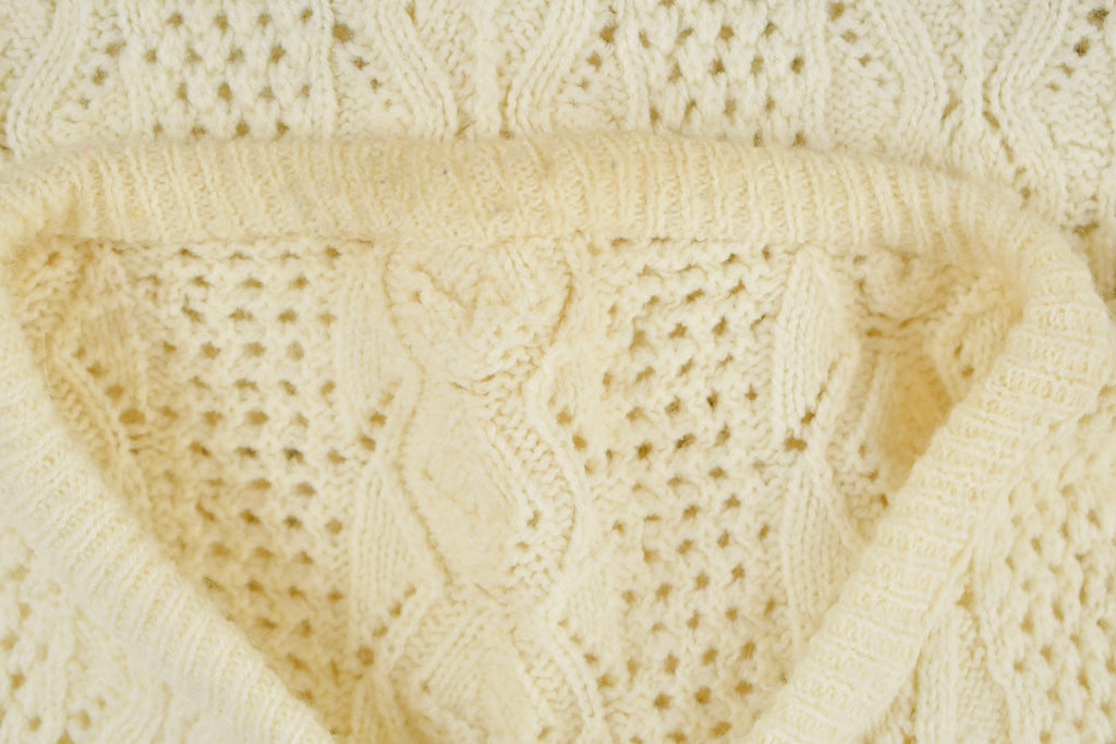 Vintage 1980s Knit Cardigan Sweater