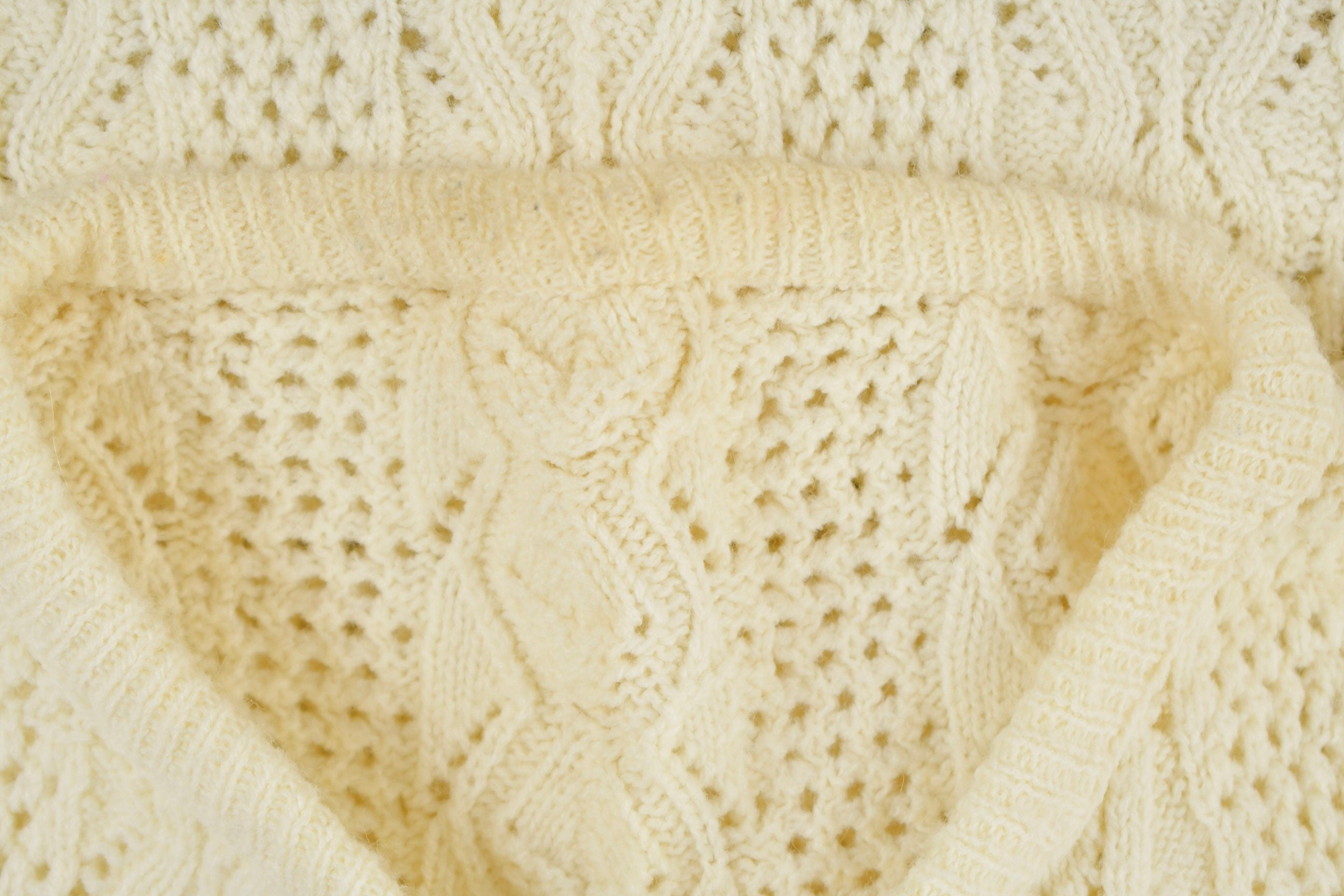 Vintage 1980s Knit Cardigan Sweater