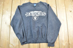 Vintage 1990s Champion Los Angeles Raiders NFL Crewneck Sweatshirt