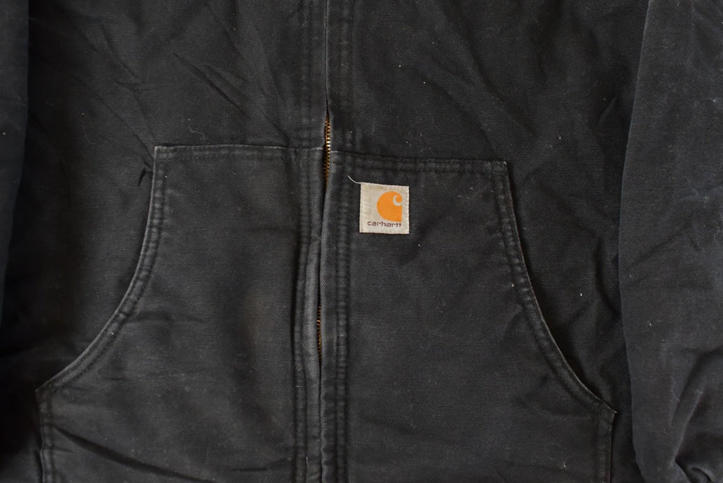 Vintage 1990s Carhartt Hooded Jacket Youth XL