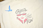 Vintage 1990s Girls Just Wanna Have Fun Graphic T-Shirt