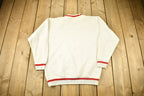 Vintage 1990s Winter Theme Cardinals Graphic Crewneck