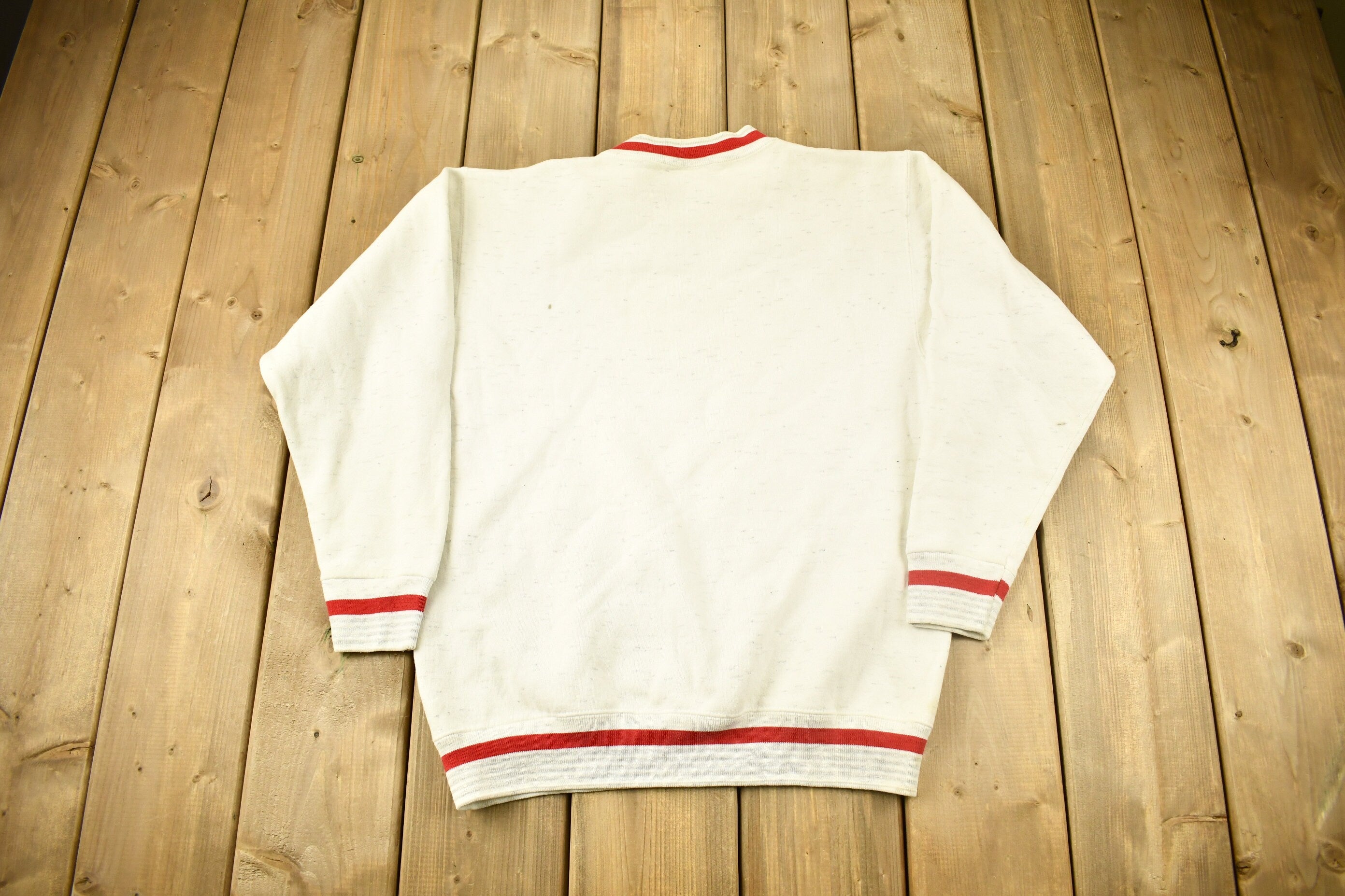Vintage 1990s Winter Theme Cardinals Graphic Crewneck