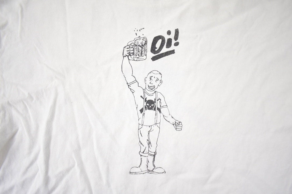 Vintage 1990s Anti-Heros Single Stitch Graphic T Shirt Made In USA Size XL