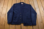 Vintage 1980s Thermax Puritan Knitted Cardigan Sweater