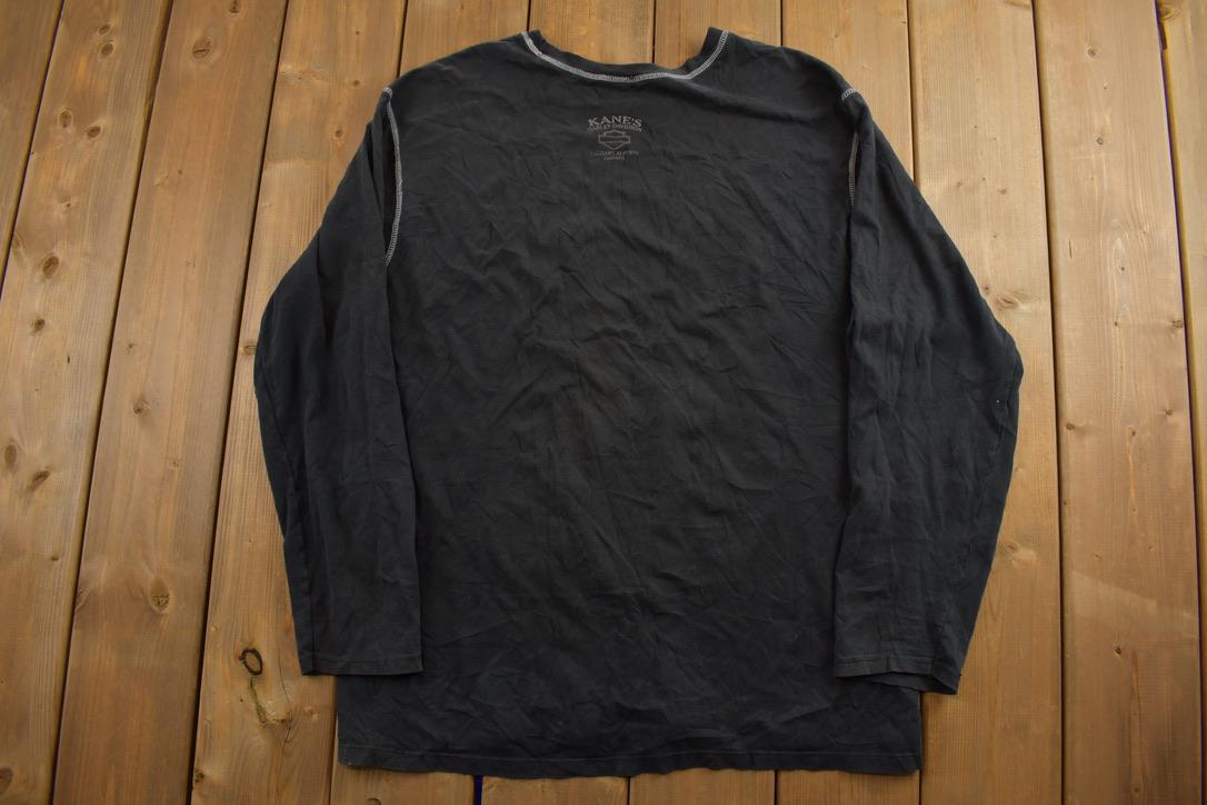 Vintage 1990s Harley Davidson Graphic Long Sleeve T-Shirt