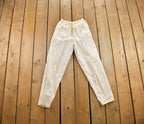 Vintage 1990s White Painters Pants