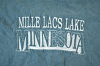 Vintage 1990s Mille Lacs Lake Minnesota Souvenir T-Shirt Mens L