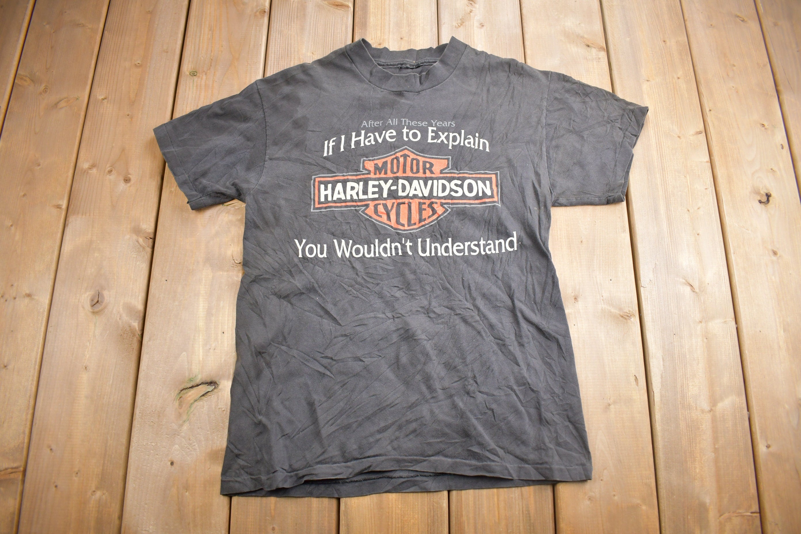 Vintage 1983 Harley Davidson Keystone Indianpolis T-Shirt