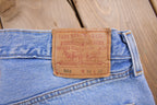 Vintage 1990s Levi's 501 Red Tab Jeans Size 34 x 29