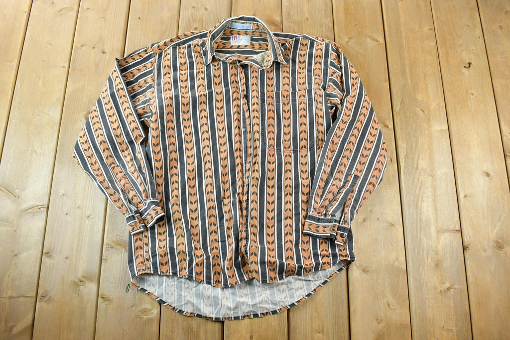 Vintage 90s Private Stock Western Button Up Shirt