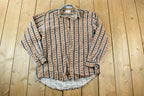 Vintage 90s Private Stock Western Button Up Shirt