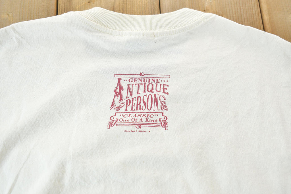 Vintage Funny 1990s Single Stitch Graphic T-Shirt