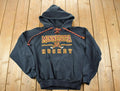 Vintage 1990s Minnesota Hockey University Collegiate Hoodie / Embroidered / NCAA Sweatshirt / Sportswear / Americana