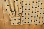 Vintage 1960s Balloon Sleeve Tunic Blouse /