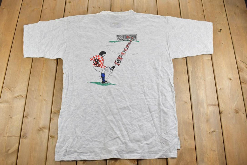 Vintage 1996 Deadstock Euro 96 Soccer Graphic T-Shirt