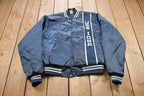 Vintage 1990s USS Iowa Satin Bomber Jacket