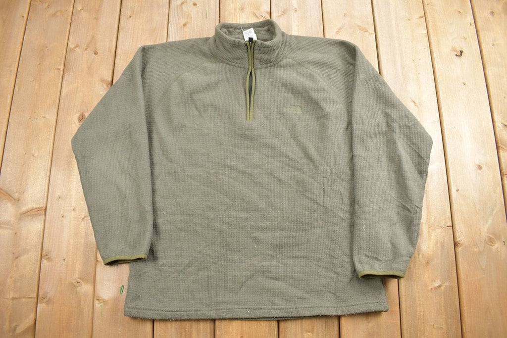 Vintage 1990s The North Face Quarter Zip Fleece Sweater