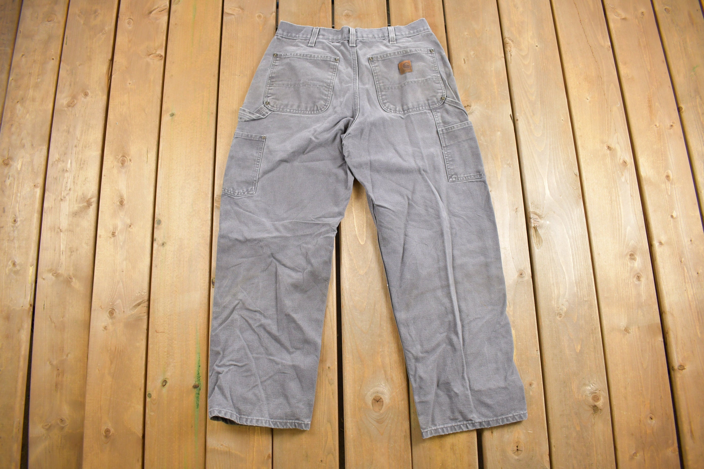 Vintage 1990s Carhartt Double Knee Work Pants Size 30 x 27.5