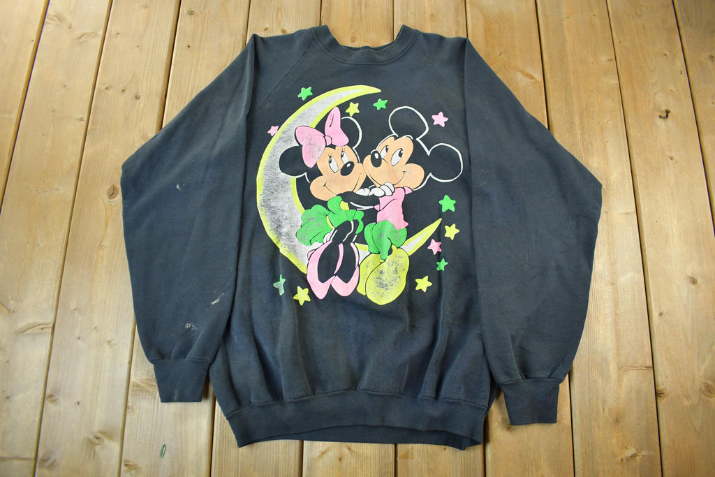 Vintage 1990s Mickey Mouse Disney Crewneck Mens XL