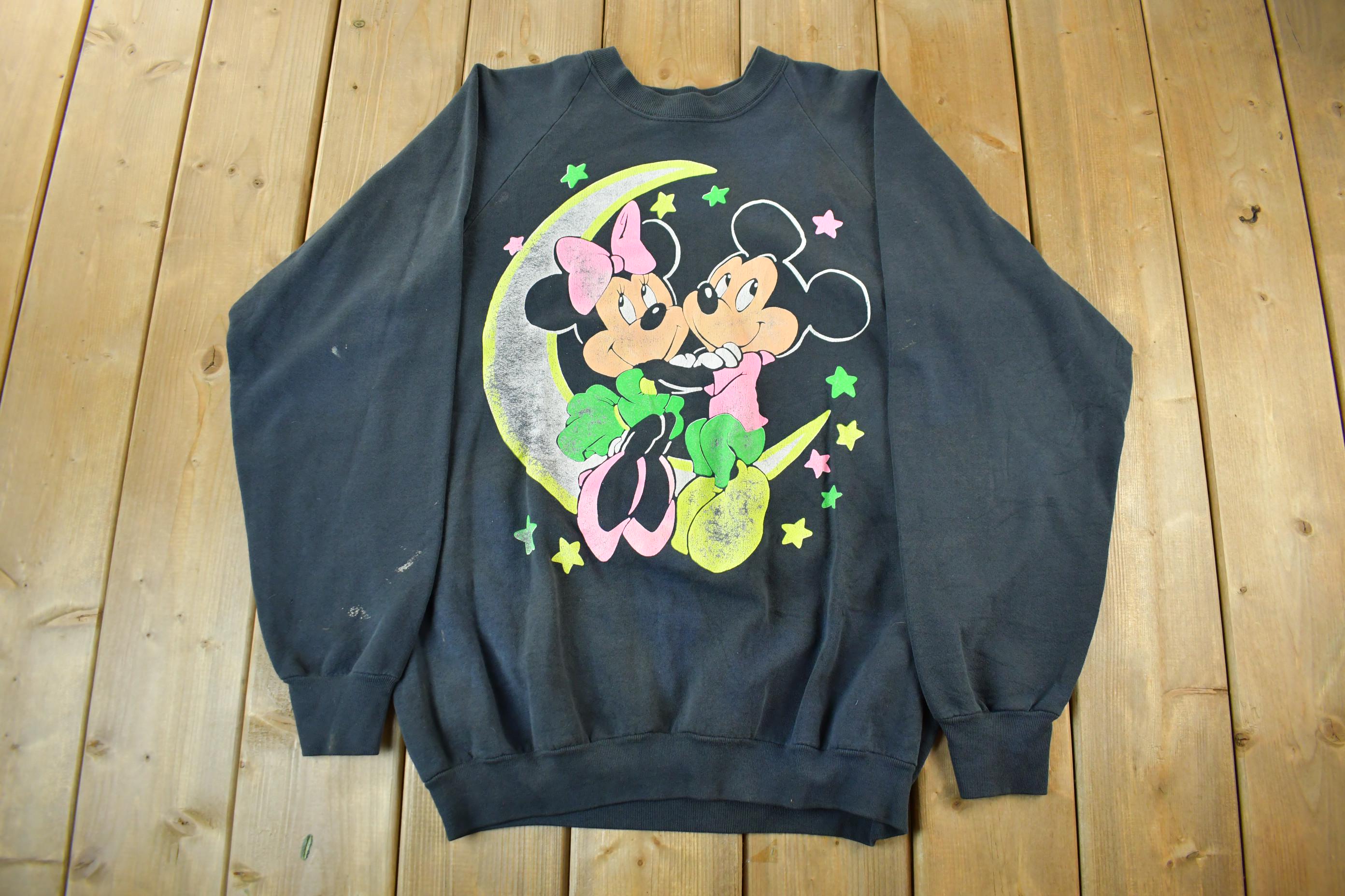 Vintage 1990s Mickey Mouse Disney Crewneck Mens XL