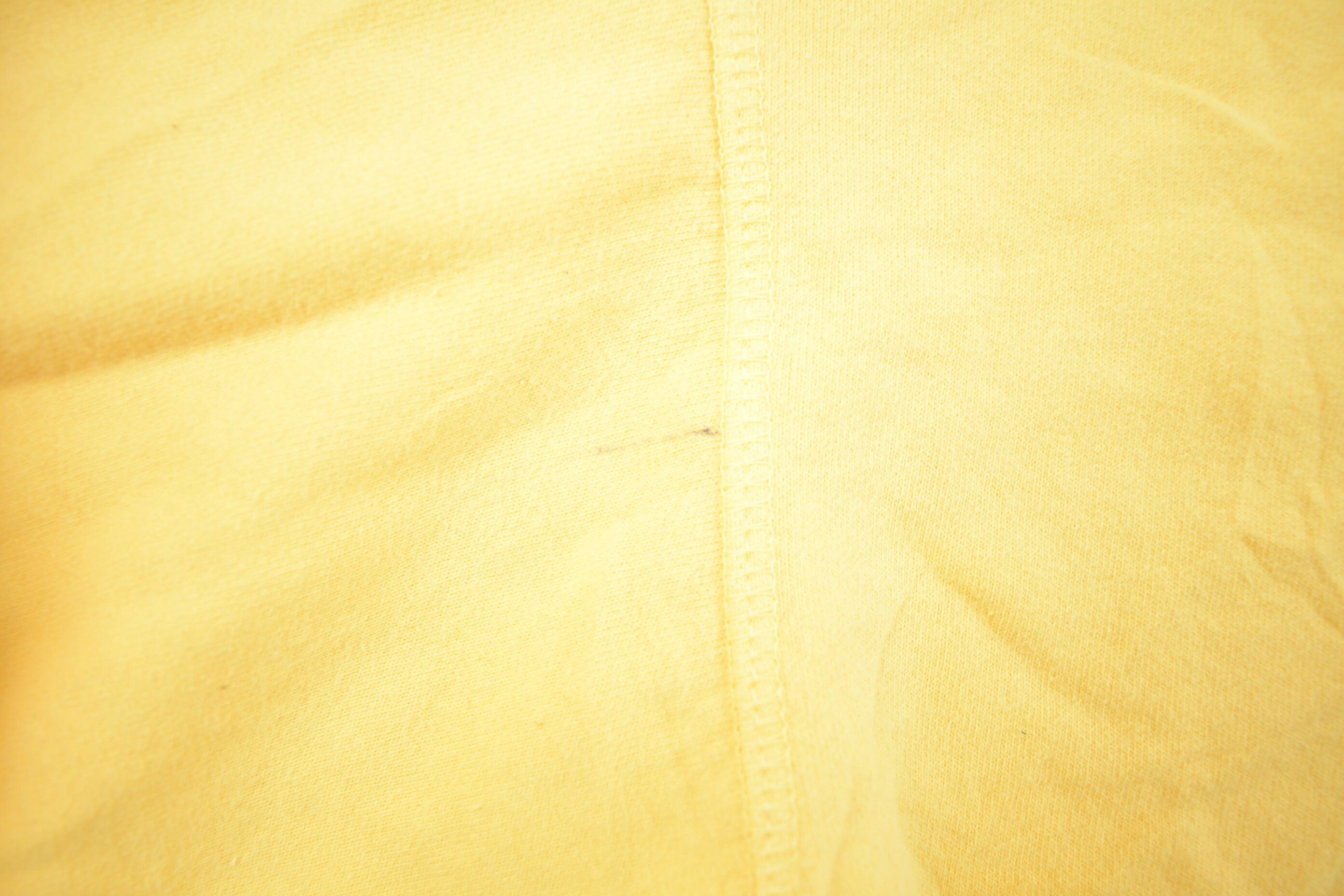 Vintage 1990s Boxy Yellow Tosani Golf Blank Crewneck Sweatshirt Size Small