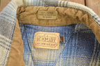 Vintage 1990s CE Schmidt Workwear Plaid Flannel Button Up Shirt