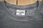 Vintage 1990s Sturdy Sweats Blank Crewneck Sweatshirt Made In USA