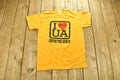 Vintage 1980s I Love UA "Catch The Spirit" T-Shirt