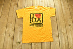 Vintage 1980s I Love UA "Catch The Spirit" T-Shirt