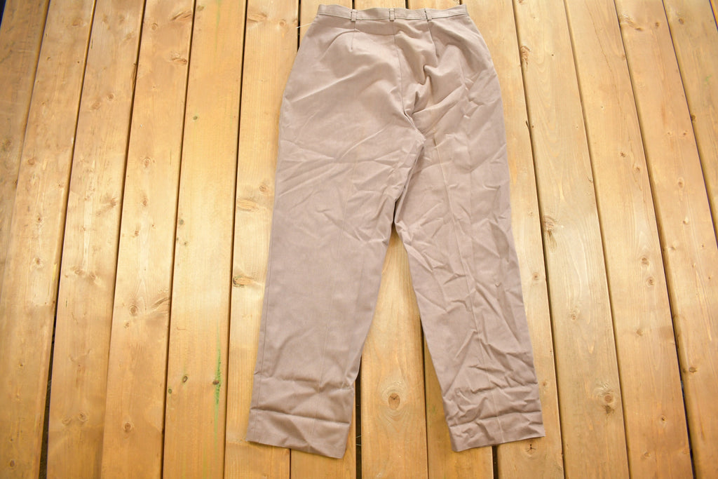 Vintage 1990's Natural Dimensions Pleated Pants 32 x 30