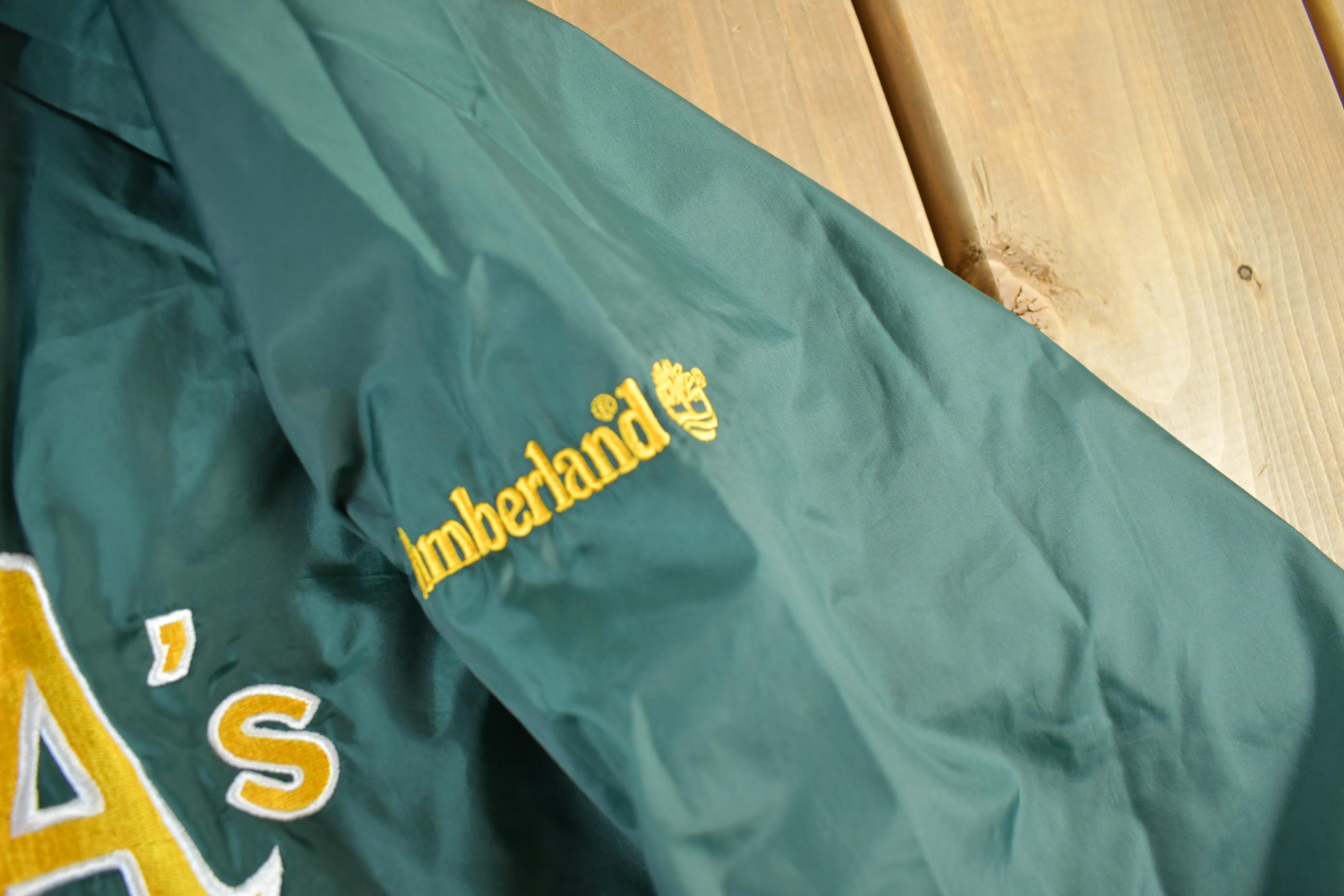 Vintage 1990s Erin Mills Oakland Athletics Minor League Jacket Men's XL