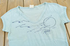 Vintage 1970s Florida Seagulls Souvenir T Shirt Baby Tee Womens S