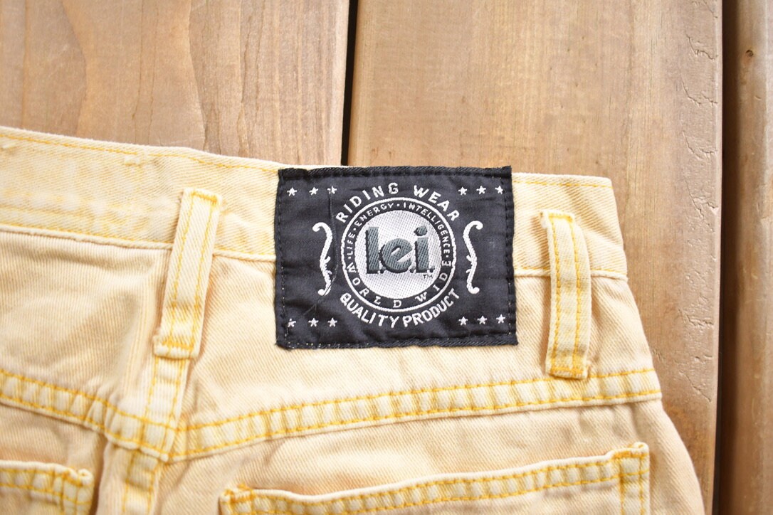 Vintage 1980s Lei Riding Wear Jeans Size 24 x 28.5