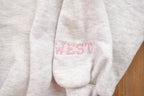 Vintage 1990s Iowa West High School Wahawks Crewneck Sweatshirt
